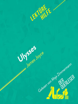 cover image of Ulysses von James Joyce Lektürehilfe